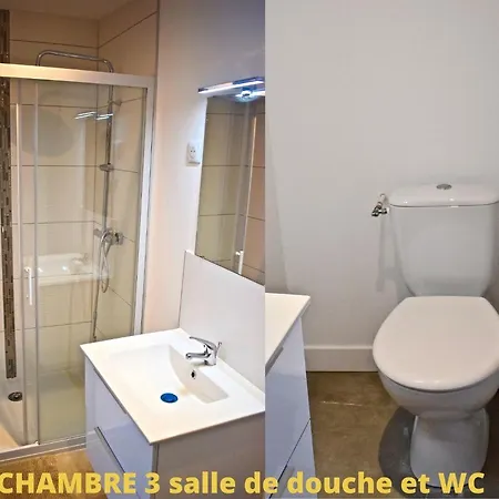 Coliving Confort- Les Lille-maison Partagee-7 Chambres-5 Sdb-6wc-loos Les Lille 게스트하우스 Loos
